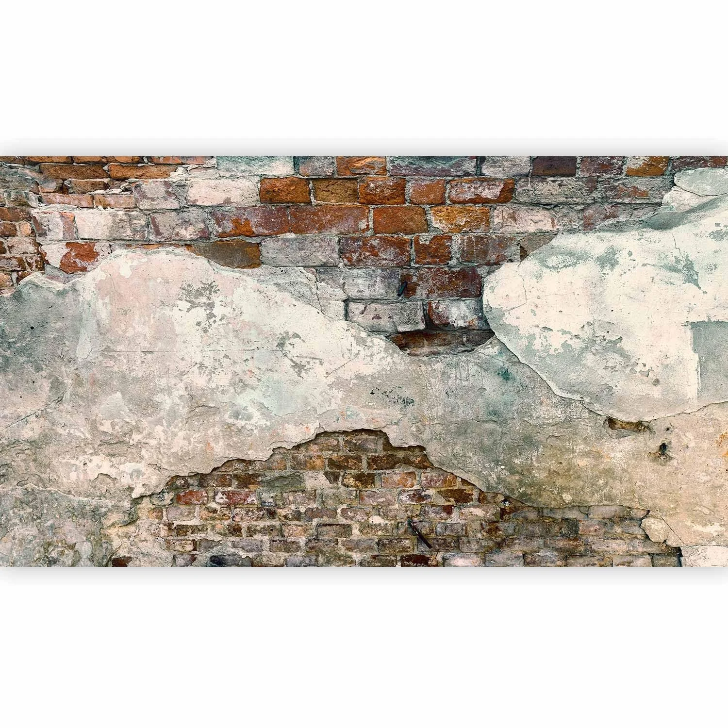 Фотошпалери murando Brick Wall флізелінові Цегла 350 x 256 см 3D-ефект, фото №1