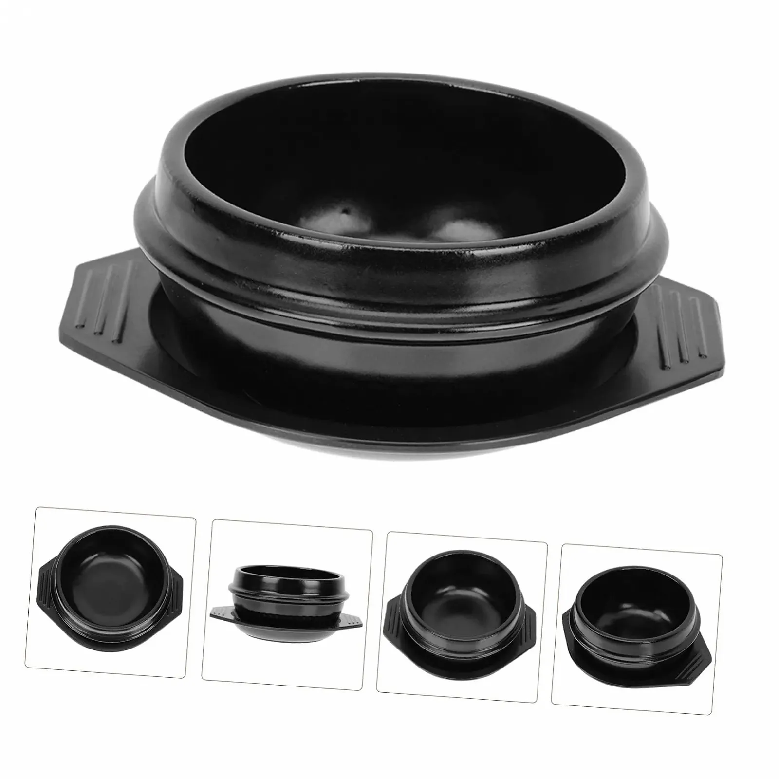 Каструля для запікання керамічна для бібімбапу рівномірний розподіл тепла, фото №6