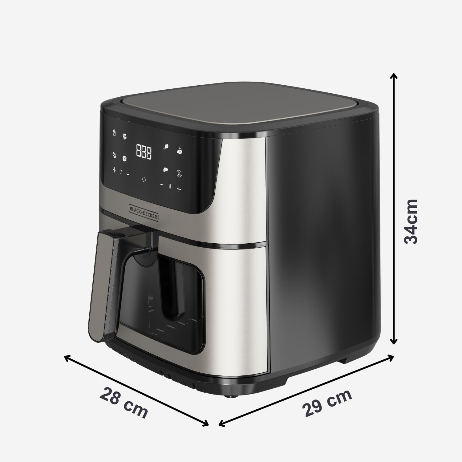 Мультипіч Black+Decker BXAF8000E 8 л 2000 Вт, фото №8 Мультипіч Black+Decker BXAF8000E 8 л 2000 Вт, фото №8