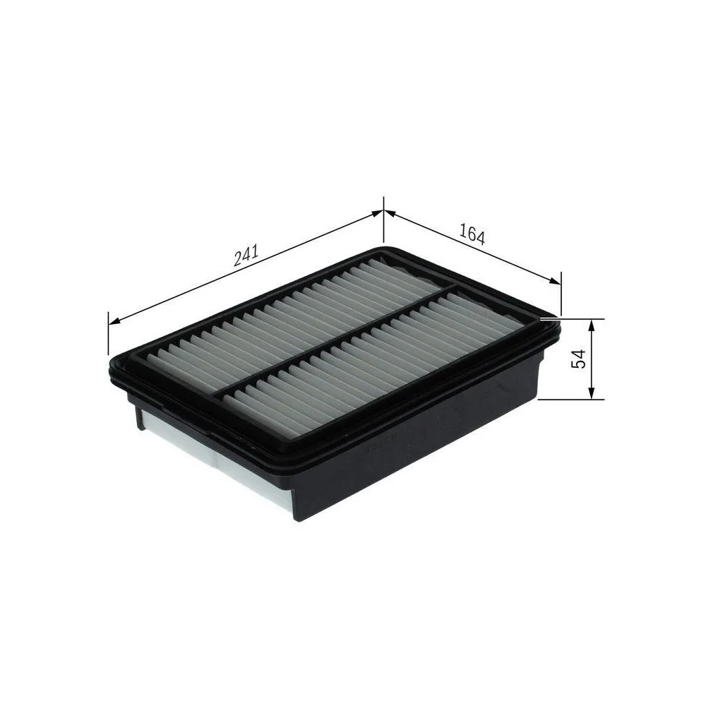 Воздушный фильтр BOSCH F 026 400 766 для HYUNDAI KIA, фото №1