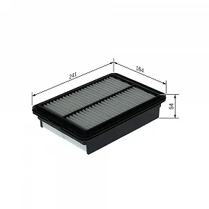 Воздушный фильтр BOSCH F 026 400 766 для HYUNDAI KIA - Фото 1