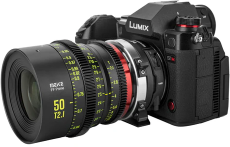 Об’єктив Meike Prime / 50mm / T2.1 / Canon EF/ Чорний, фото №5