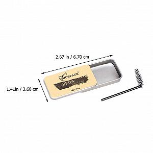 Набор Lurrose Eyebrow Styling Soap Kit Eyebrow Styling Wax Natural Brow Design synthetic.ua - Фото 1