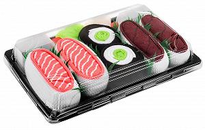 Шкарпетки Sushi Tuna Cucumber Maki Salmon Rainbow Socks 3 пари - Фото 1