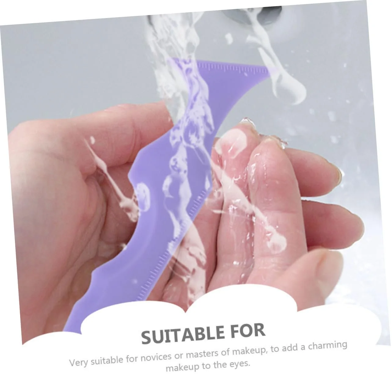 Трафарет FOMIYES для підводки очей силіконова, фото №7