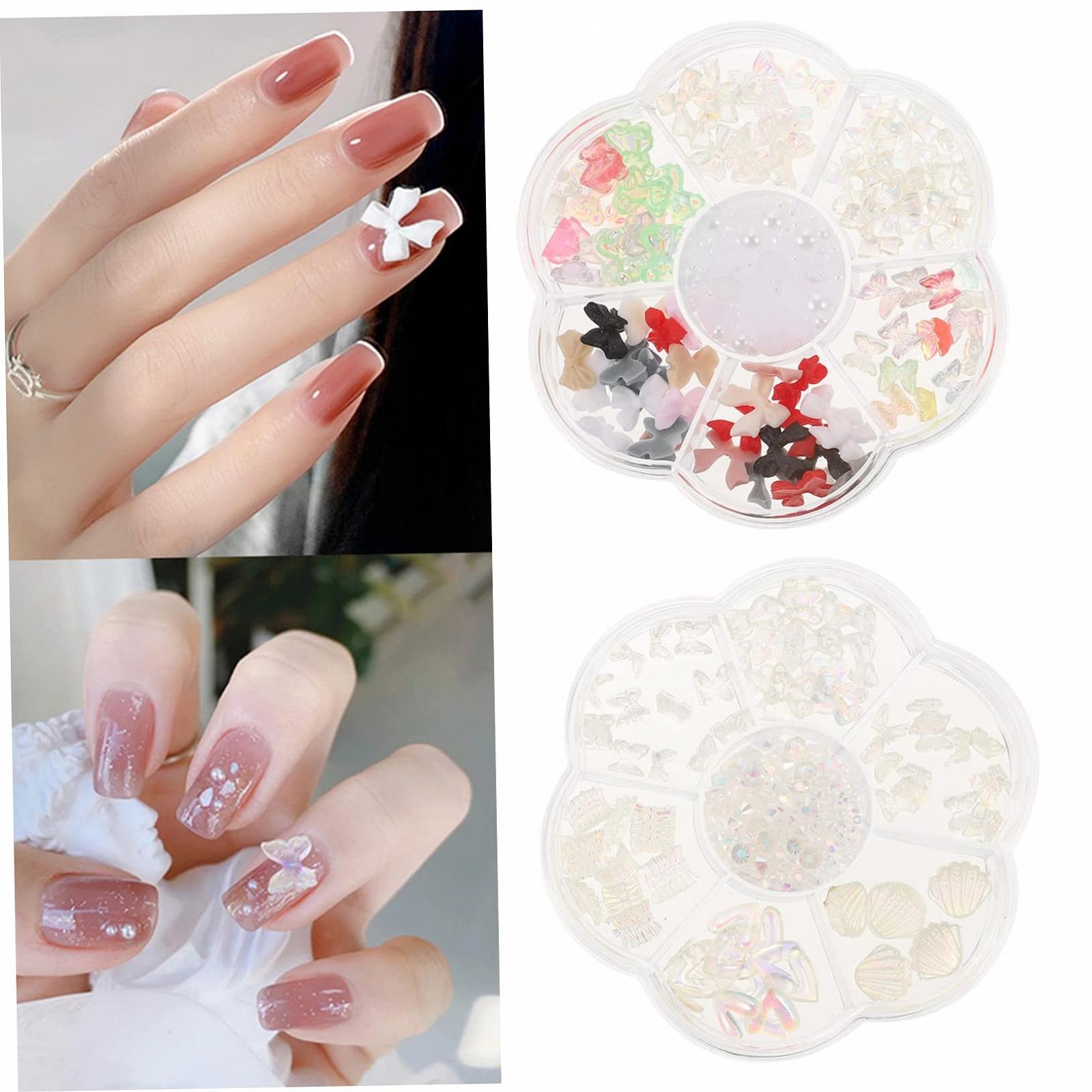 Підвіска для нігтів FOMIYES Метелик 3D, фото №6