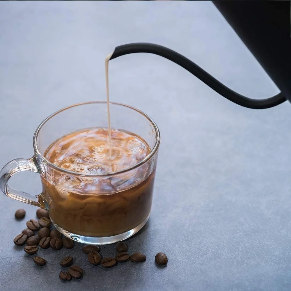 Чайник для приготування кави методом Pour Over Easyworkz Gage 350 мл з нержавіючої сталі, з довгим носиком, фото №6