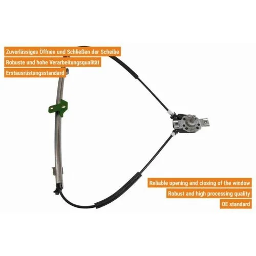 Склопідйомник VAICO Original VAICO Quality V10-0032 для AUDI SEAT SKODA VW VAG, фото №2