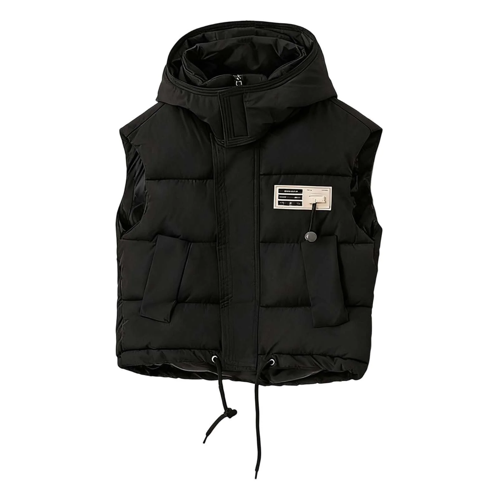 Жилет стьобаний дитячий однотонний, фото №4