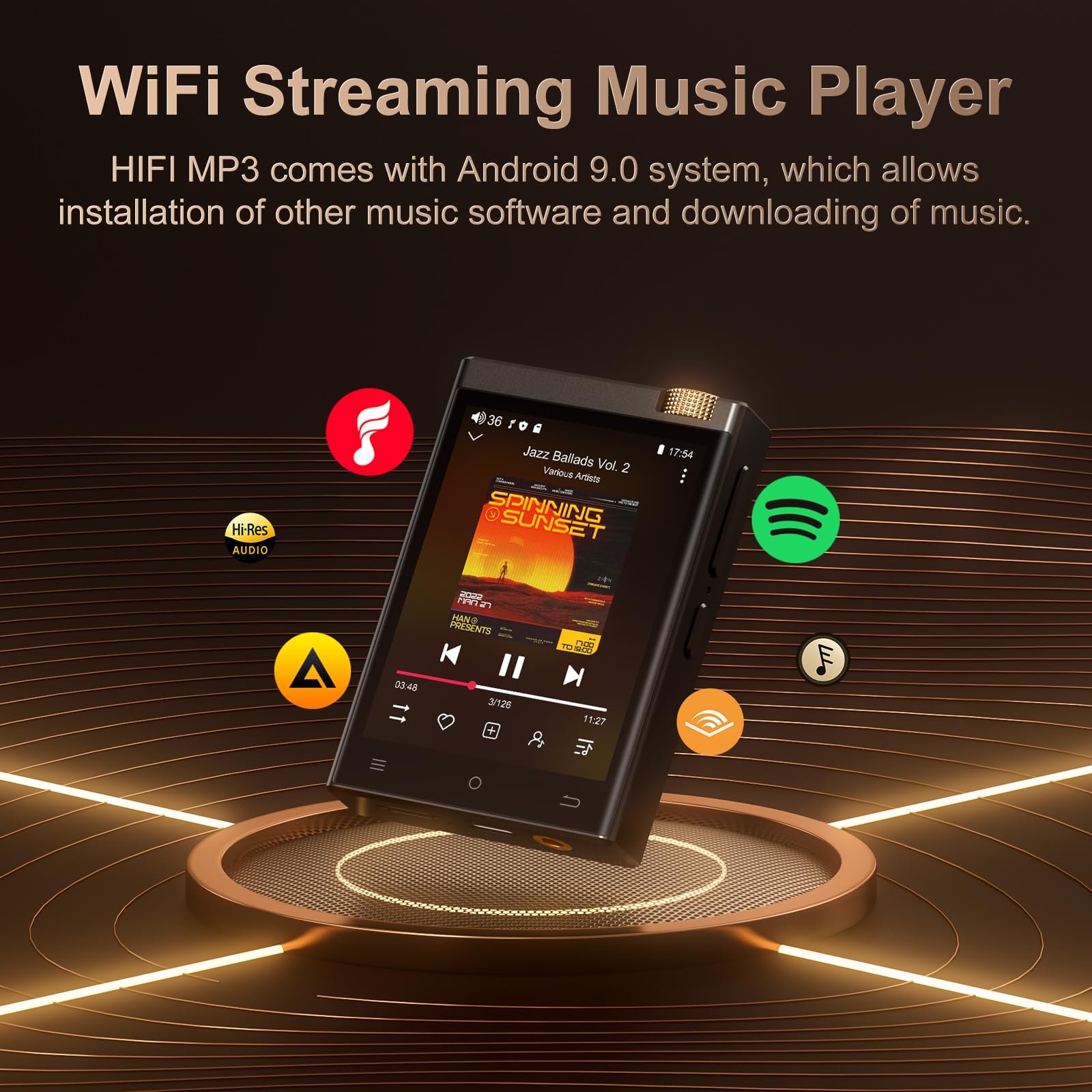 MP3 плеер Oilsky HiFi M308 80GB Черный, фото №4