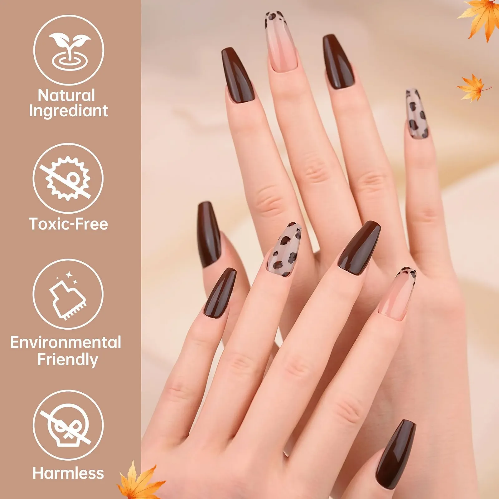 Гель-лак Beauty7 Macaron Прозрачный 6 цветов, фото №5