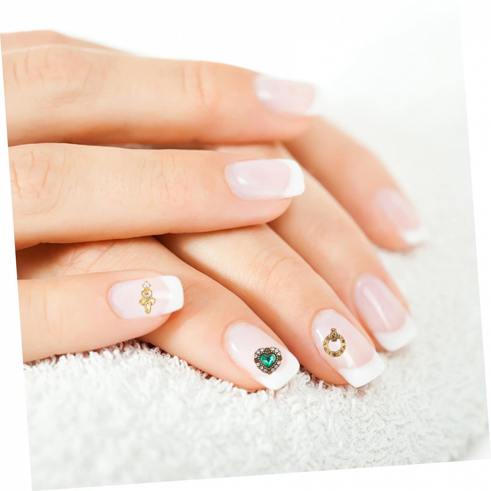 Украшения для ногтей из сплава, стразы для ногтей, подвески для ногтей, фото №5