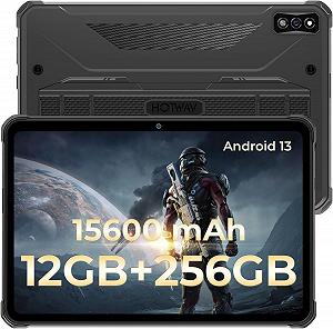 Планшет 10.1" HOTWAV TAB R7 (6+6)/256GB 4G 2-SIM 8 ядер Android 13 15600mAh  Black - Фото 1