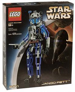 Lego Star Wars Эпизод II 8011 Джанго Фетт - Фото 1