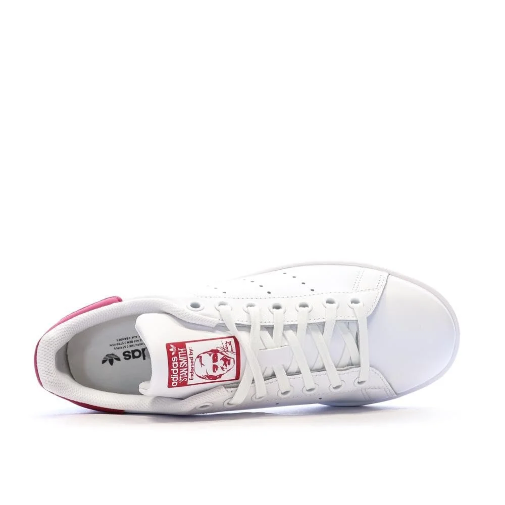 Кроссовки adidas Stan Smith Детские Белый/Розовый, фото №4