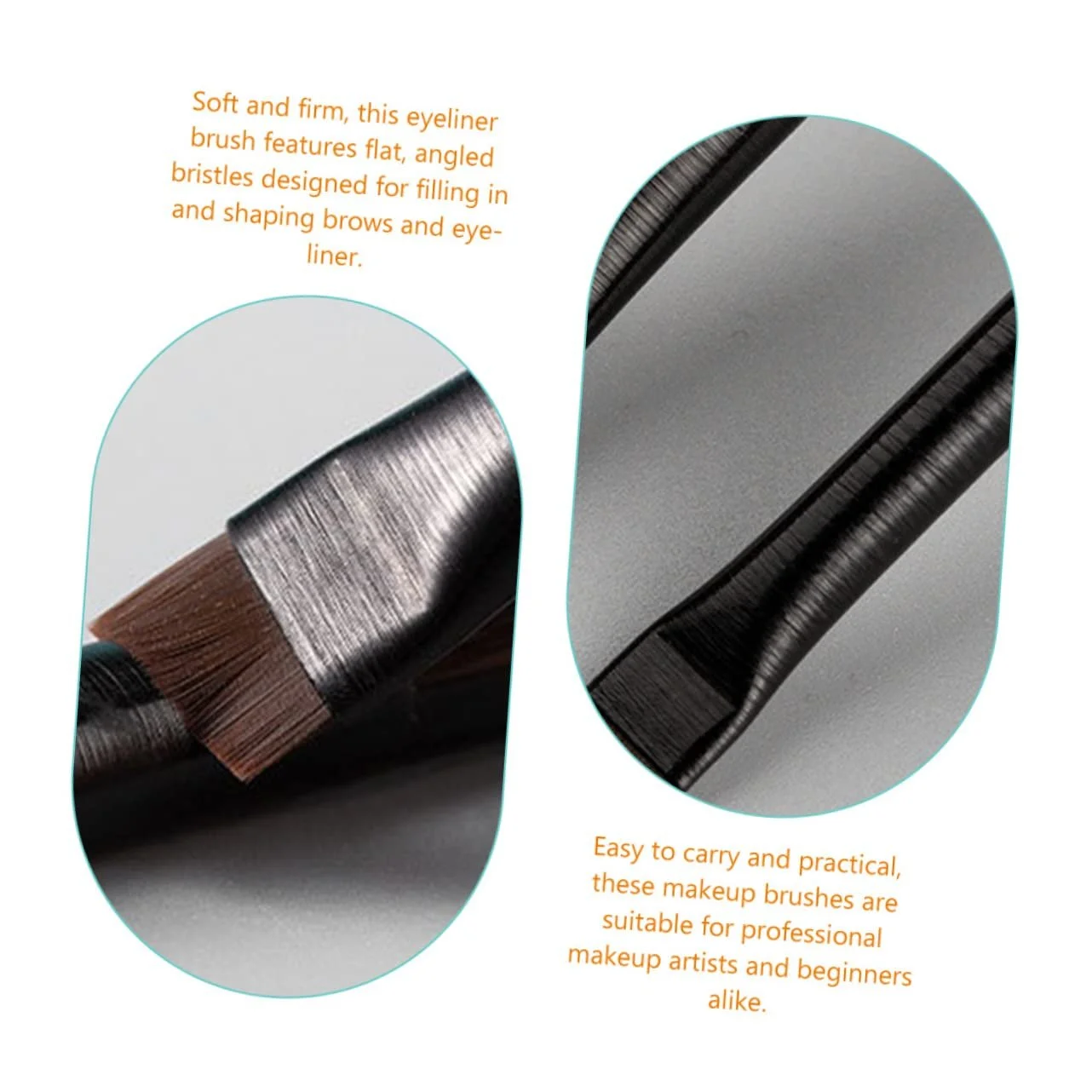 Кисти для подводки minkissy набор, фото №7 Кисти для подводки minkissy набор, фото №7