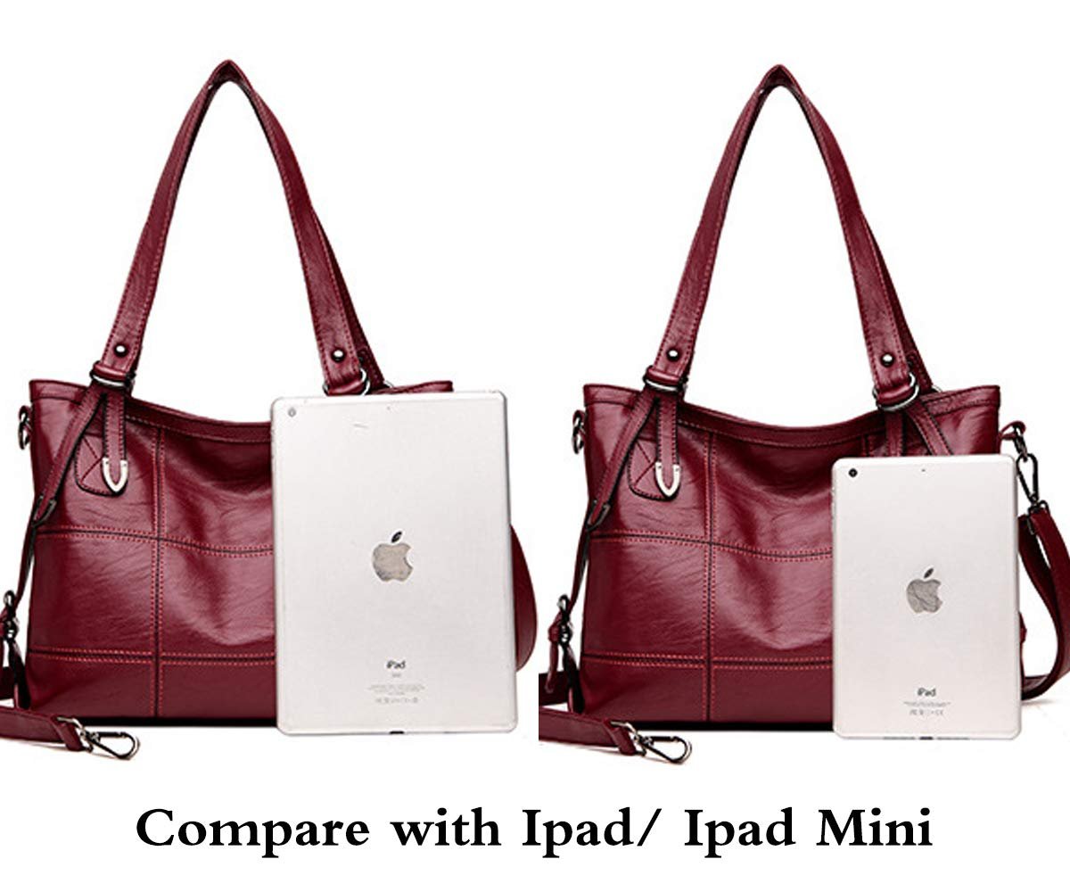 Сумка з ручками Rullar Classic Large Shopper зі штучної шкіри, клаптикова, жіноча, фото №6