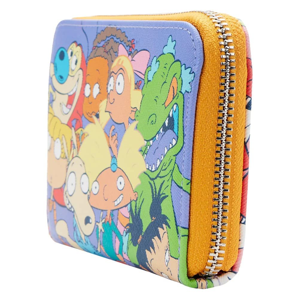 Кошелек на молнии Loungefly Nickelodeon Nick 90s - Multi-Colour, фото №2