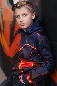 Худи Alisister Unisex 3D для детей, для девочек, для мальчиков, худи со смешным принтом, свитшот с длинными рукавами, возраст 4-16 synthetic.ua - Фото 1