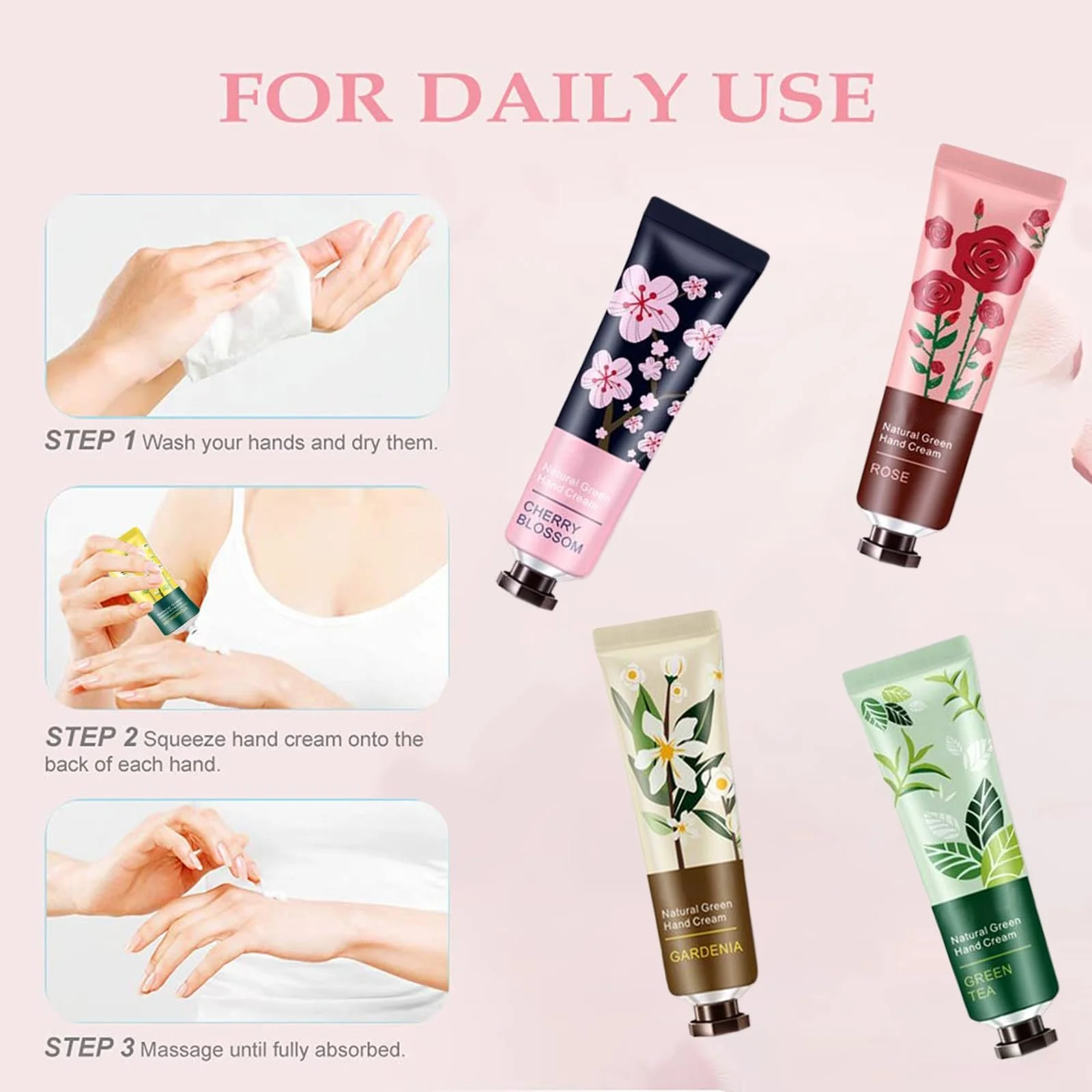 Крем для рук Міні Набір з 10 різдвяних подарунків Зволожуючий крем для рук і ніг, фото №5