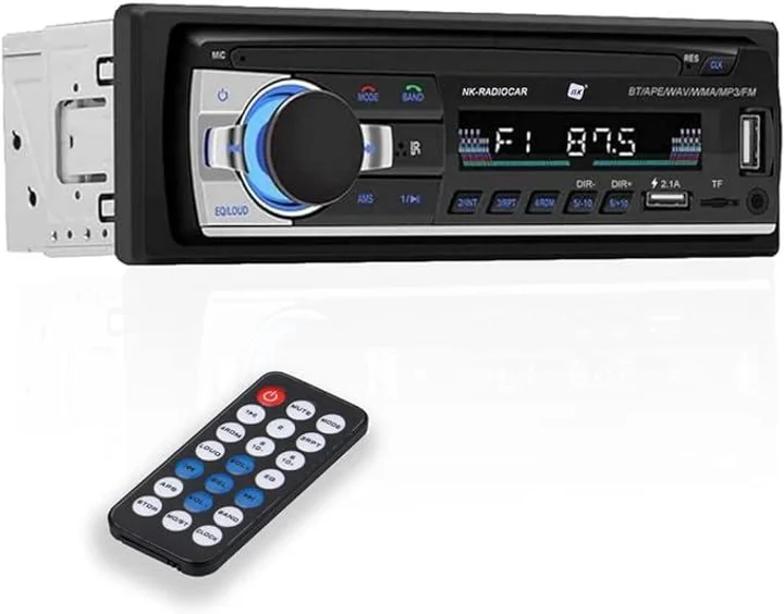 Автомагнитола NK-RADIOCAR / Bluetooth / AUX / USB / TF slot / 1DIN, фото №1 Автомагнитола NK-RADIOCAR / Bluetooth / AUX / USB / TF slot / 1DIN, фото №1