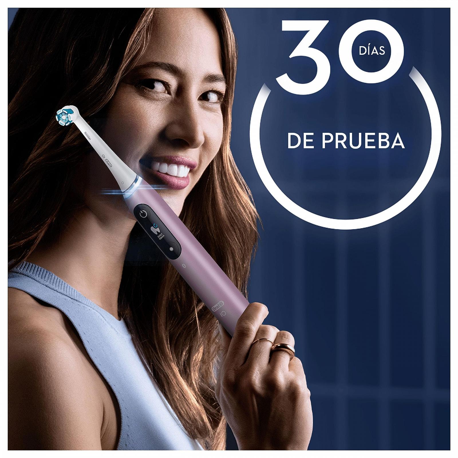 Зубная щетка электрическая Oral-B iO 9 Rose Quartz с 2 насадками и 1 дорожным зарядным устройством, фото №9