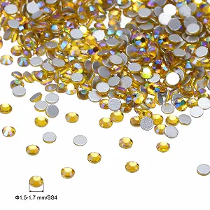 Стразы Стекло SS4 AB Желтый, 1440 шт synthetic.ua - Фото 1