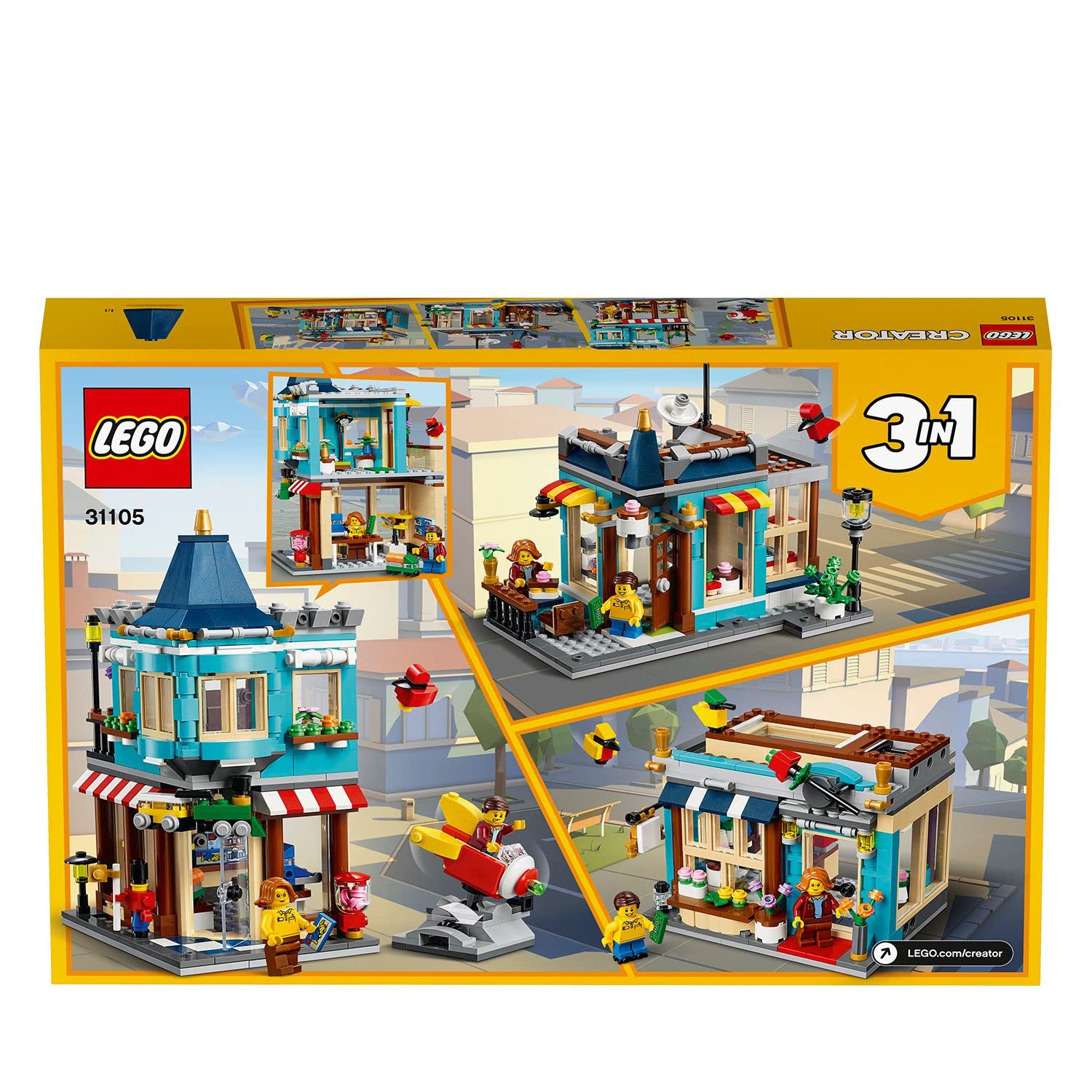 Конструктор LEGO Creator 31105 Игрушечный магазин в городском доме, фото №7