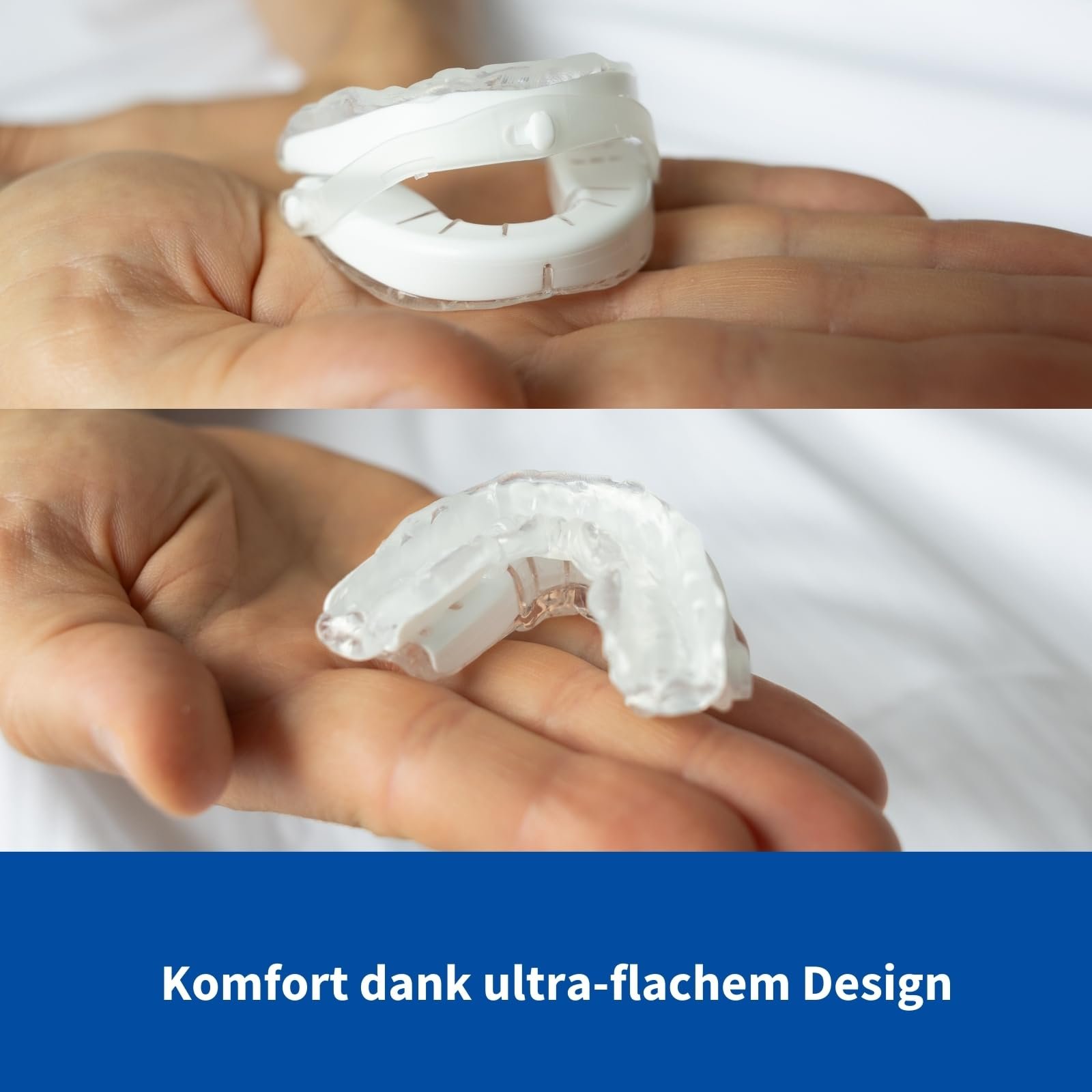 Капа від хропіння B Для великої щелепи Somnofit-B, фото №5 Капа від хропіння B Для великої щелепи Somnofit-B, фото №5