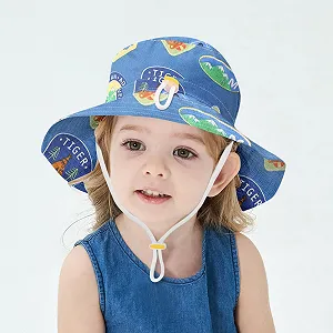 Сонцезахисна панама Glücksvogel унісекс UPF 50+ з широкими полями та регульованим шнурком synthetic.ua - Фото 1