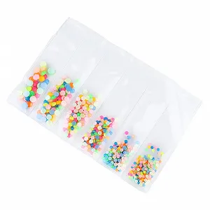 Стрази для нігтів Віяло 850 шт. Набір - Фото 1