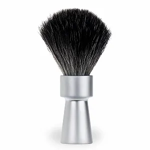 Купить Помазок для бритья MERKUR 1100 Black Fibre Синтетический Алюминиевая ручка Матовый хром - Фото 1 Помазок для бритья MERKUR 1100 Black Fibre Синтетический Алюминиевая ручка Матовый хром - Фото 1