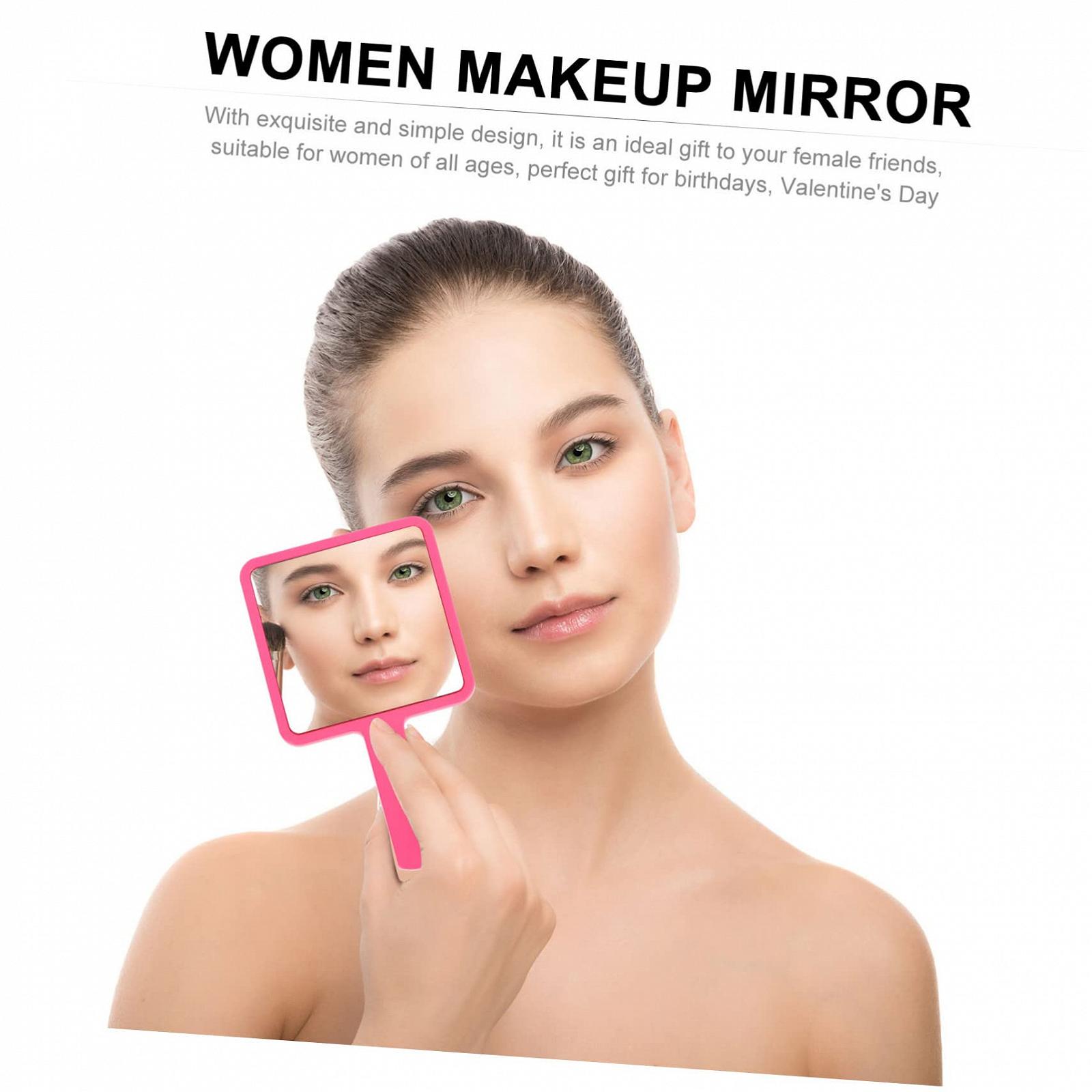 Декорації Angoily 12 шт портативний косметичний дзеркало пластиковий ручний для подорожей, фото №6