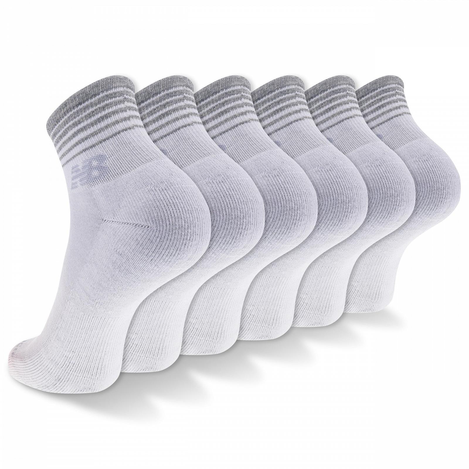 New Balance Унісекс Шкарпетки до щиколотки, 6 пар, фото №2