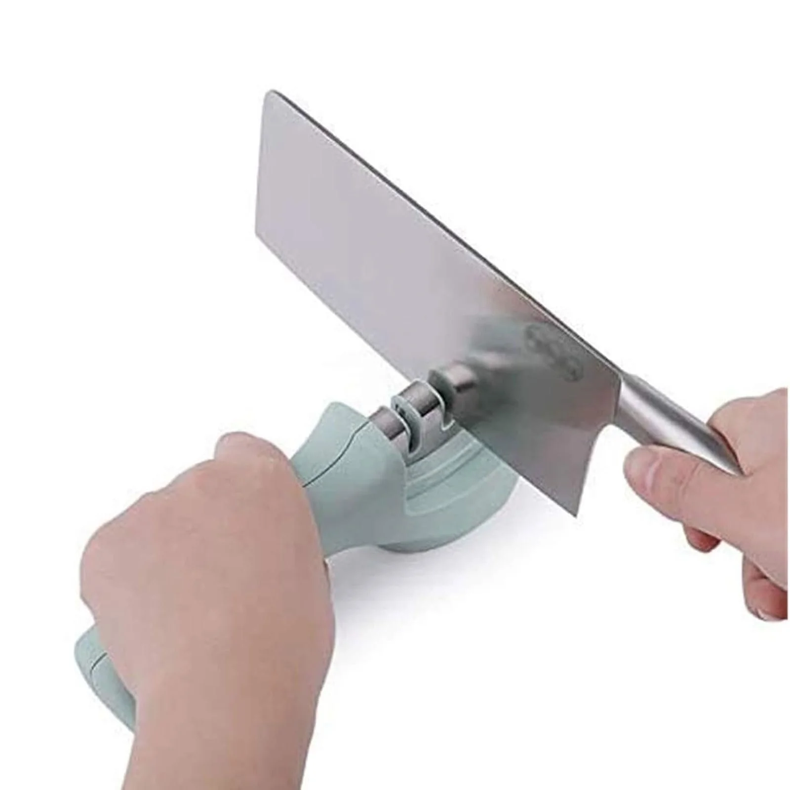 Точилка для кухонних ножів 3 слоти багатофункціональна для ремонту та полірування 20,5x5x7 см, фото №3