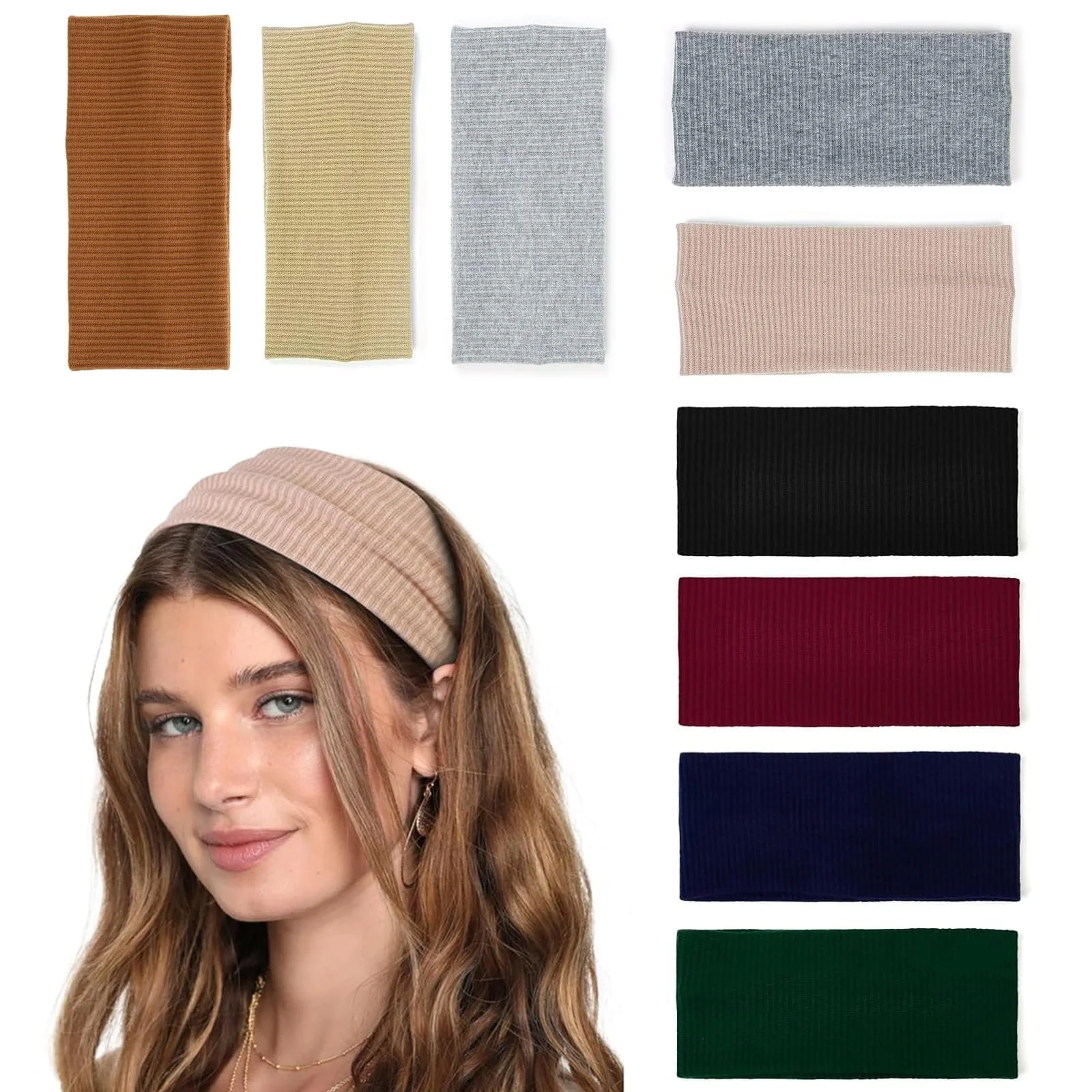 Спортивна Пов'язка на Голову Тонка для Волосся для Занять Спортом Йогою, фото №1