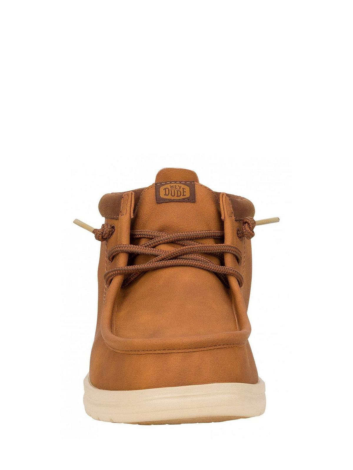 Чоловічі черевики Wally Mid Gripr Classic Cognac Brown шкіряні, фото №4