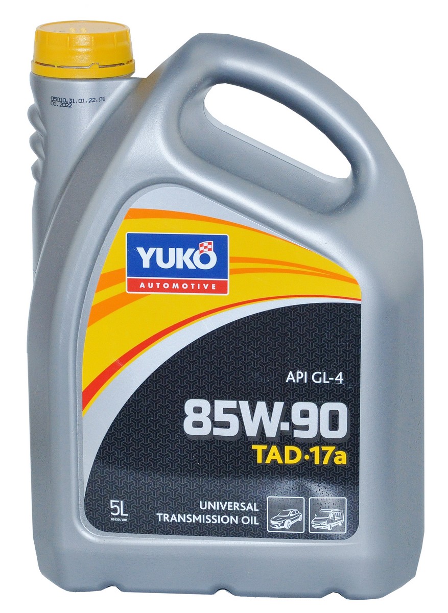 Масло YUKO TAD-17a SAE 85W-90 GL-4 5L арт.маз369, фото №1 Масло YUKO TAD-17a SAE 85W-90 GL-4 5L арт.маз369, фото №1