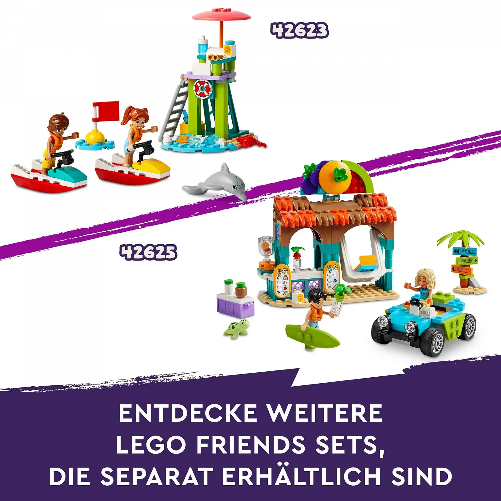 Конструктор LEGO Friends Міський аквапарк Гартлейк 42630, фото №8 Конструктор LEGO Friends Міський аквапарк Гартлейк 42630, фото №8