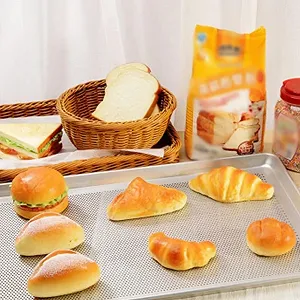 Противень для выпечки алюминиевый анодированный перфорированный - Фото 1