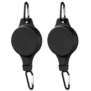 Кронштейни для підвісних кошиків висувні роликові набір 2 шт. Чорні - Фото 1