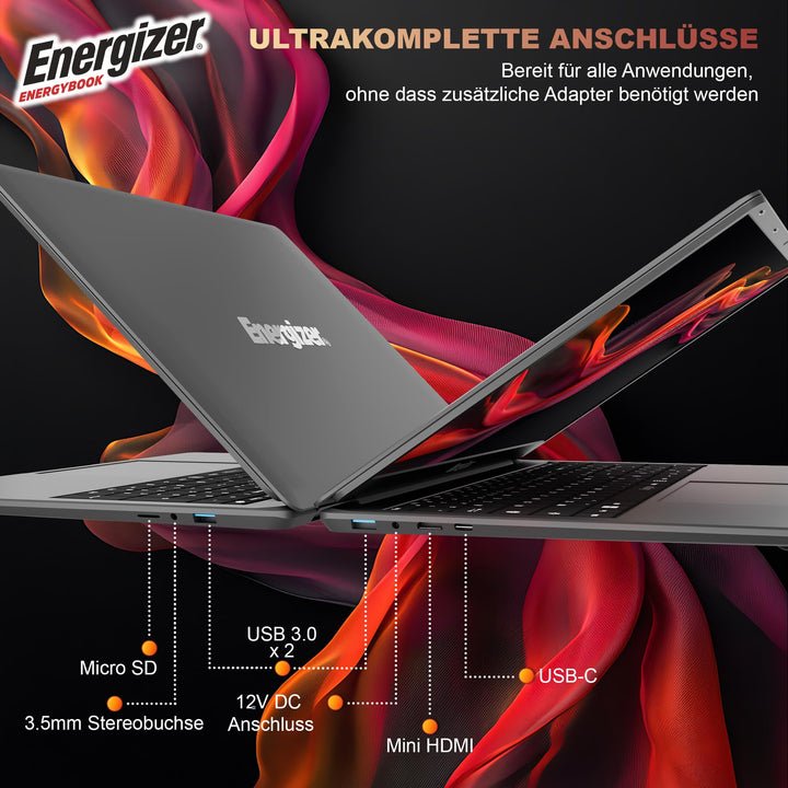 Ноутбук 17.3" Energizer EnergyBook L17-N41-41QW Intel Celeron J4125 RAM 4GB SSD 128GB Win11, фото №4