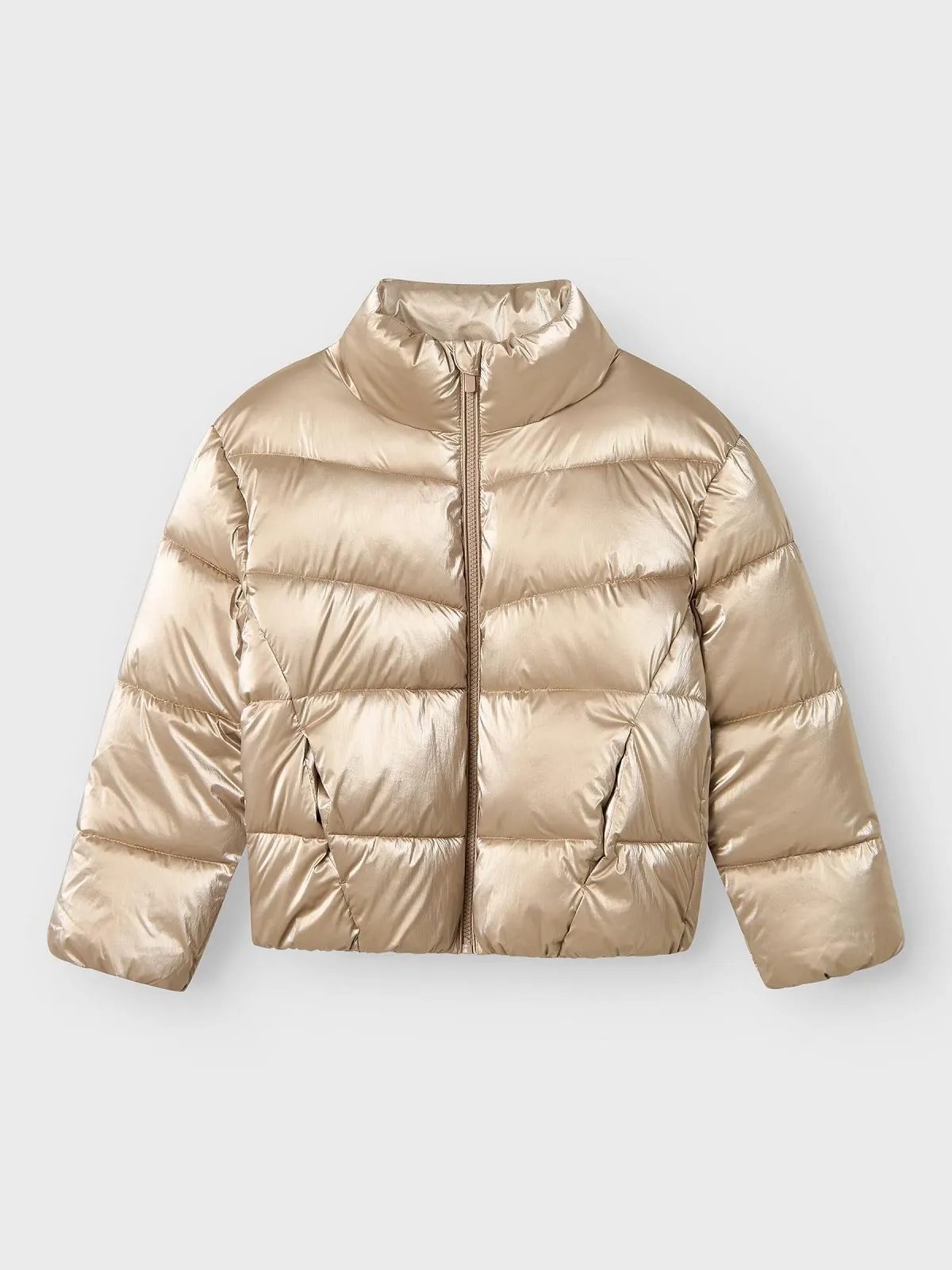 Куртка-пуховик для дівчинки Name It Shiny, фото №3