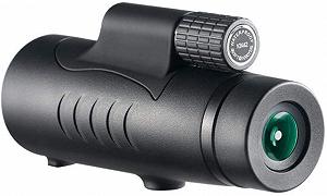 Монокуляр 8x42 Монокуляр Висока Якість Компактний Портативний Водонепроникний Антитуманний Ударостійкий Чорний synthetic.ua - Фото 1