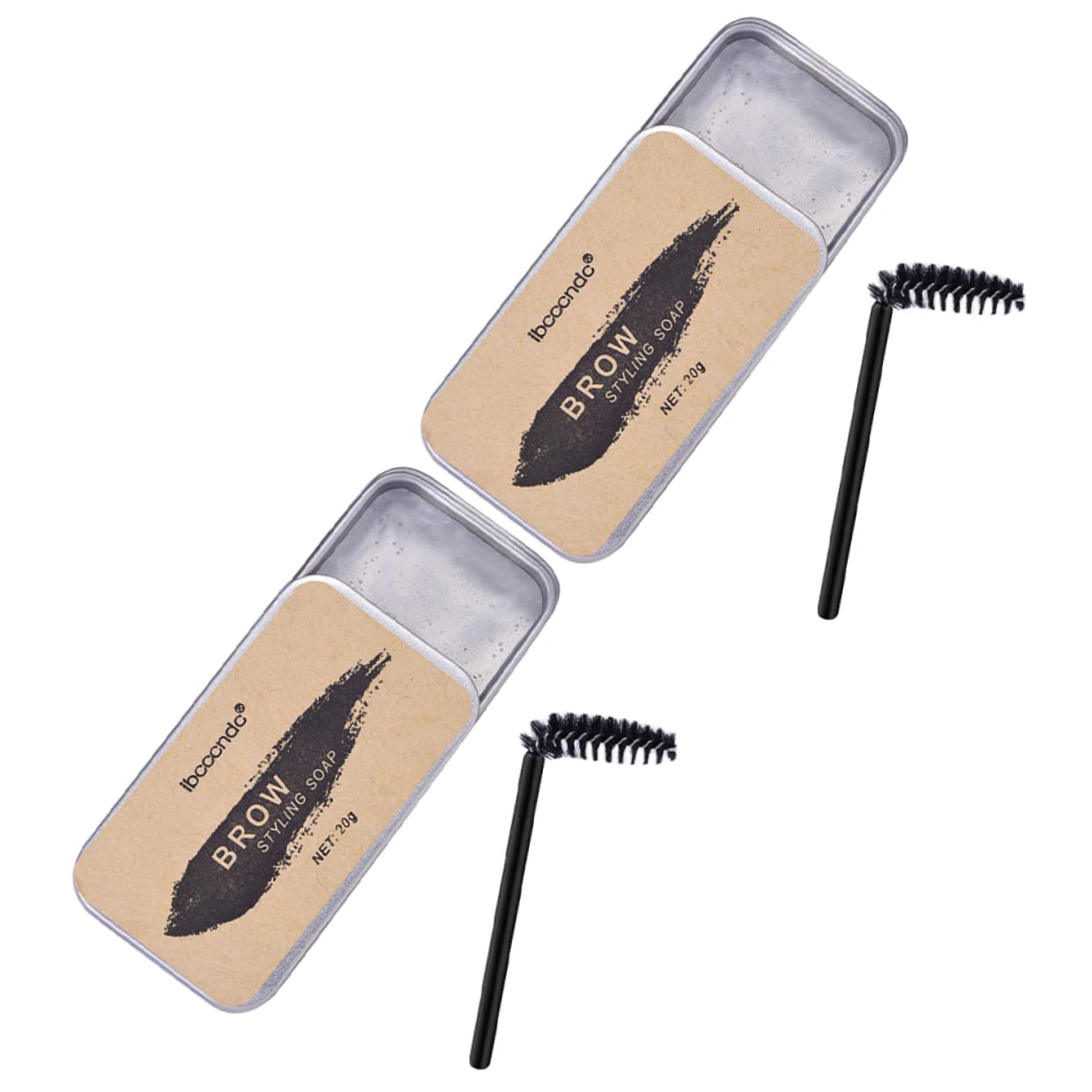 Набор Beaupretty 4D косметический крем для бровей и мыла с пером нержавеющая сталь, фото №1