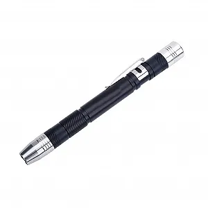 Мини фонарик Pilipane портативный алюминиевый сплав легкий для ночных прогулок чрезвычайных ситуаций из высококачественного алюминиевого сплава размер 150 мм - Фото 1