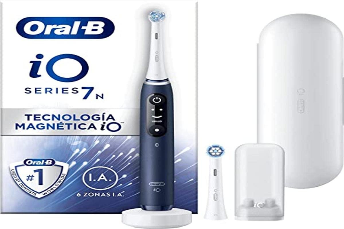Зубна щітка електрична Oral-B iO 7N Blue, фото №1