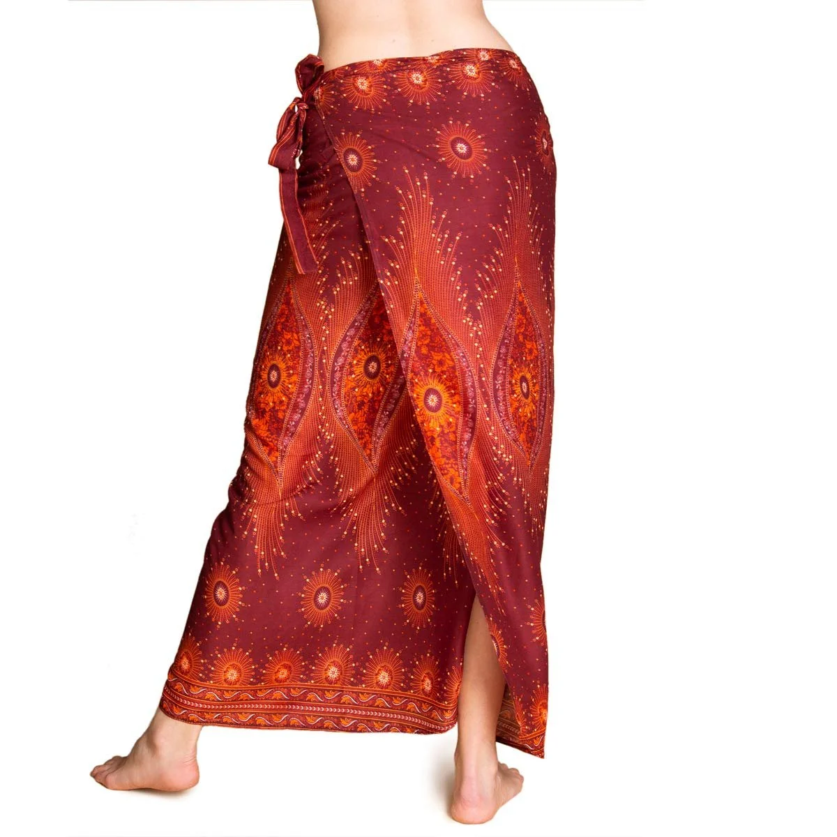 Юбка PANASIAM Wrap, летняя юбка из легкой натуральной вискозы, размер от S до L, фото №2