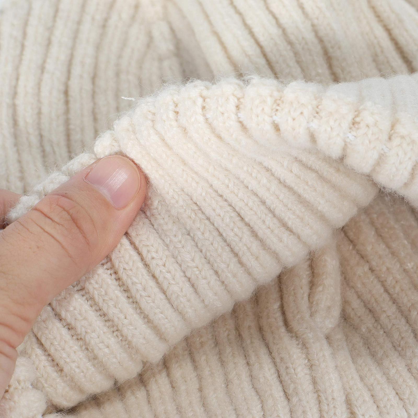 Шапка ZLYC Зимова Жіноча Slouchy Еластична В'язана, фото №6