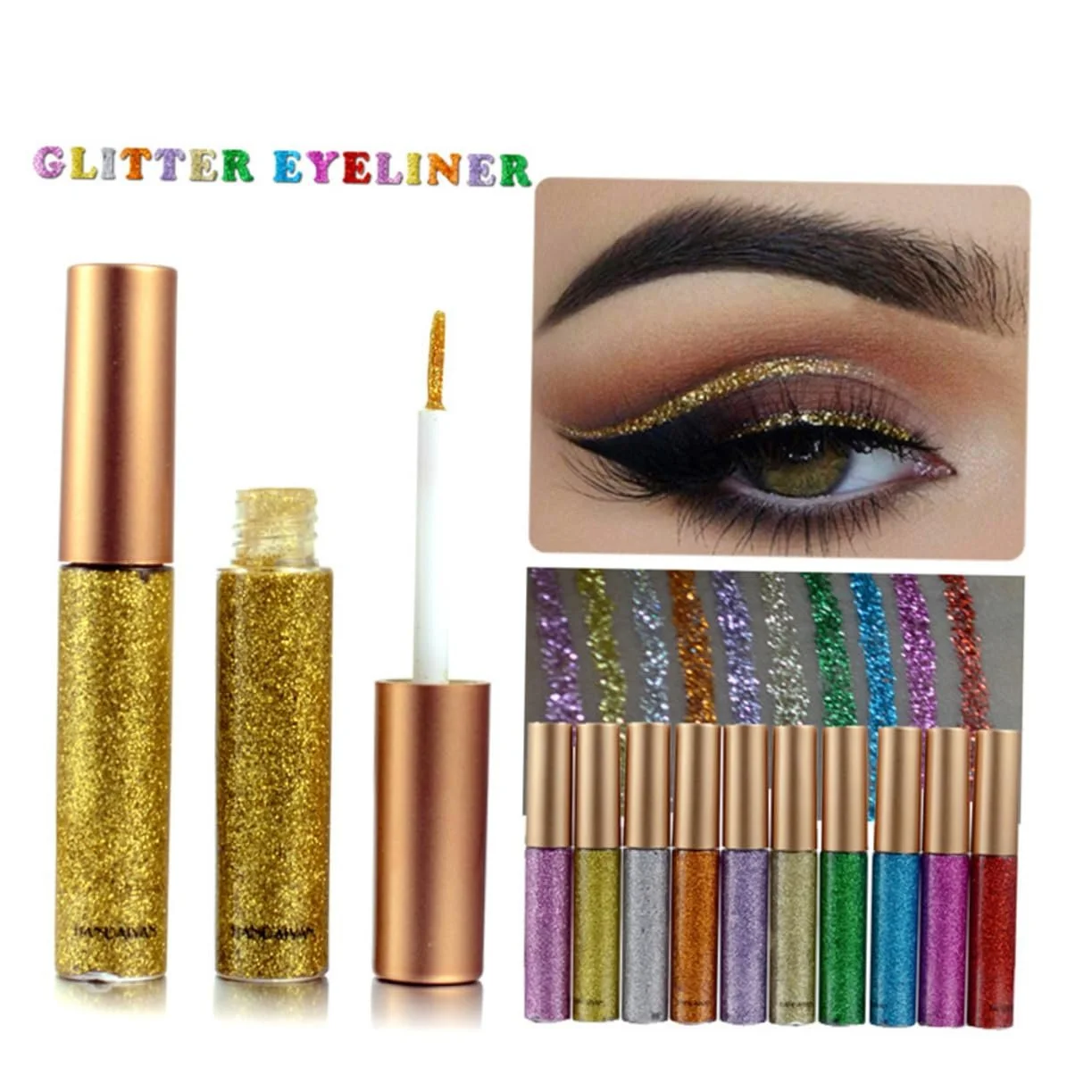 Тени для век Глиттерный Блестящий, фото №2 Тени для век Глиттерный Блестящий, фото №2